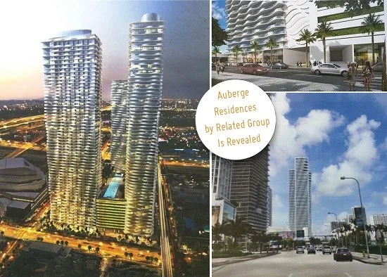 Auberge Residences’ Triple-Tower Multiproject Renderings and Plans Released