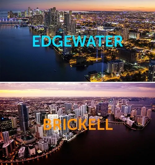 Brickell and Edgewater Are the Fastest Growing Neighborhoods