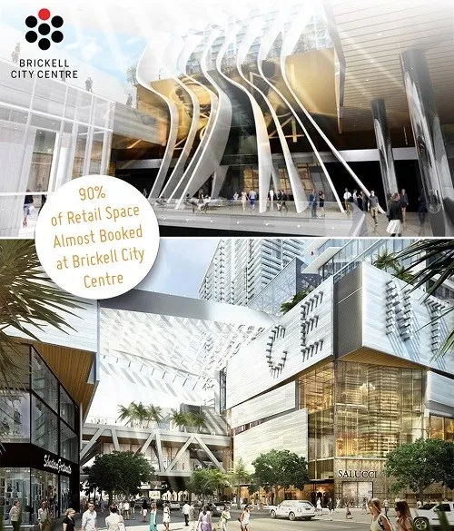 Brickell City Centre Almost Booked 90% of Retail Space Already