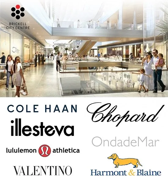 Brickell City Centre Announces Many New Retail Outlets, Including Cole Haan and Valentino