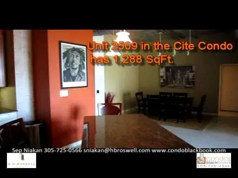 Cite Condo in Downtown Miami - Loft Unit 2509 for Sale - Video Tour