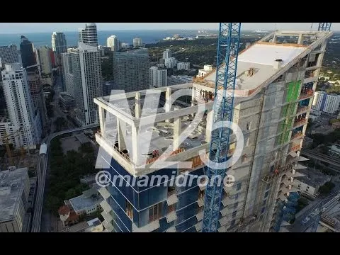 Drone Technology Gets Unique Shots Of Brickell City Centre Progress