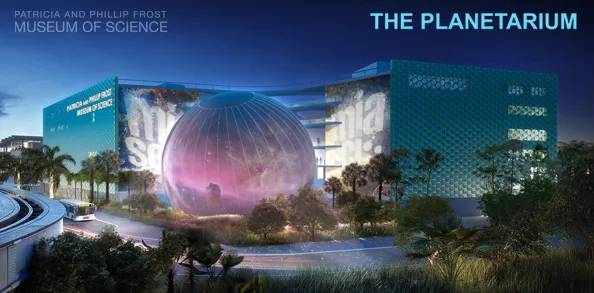 Imagine Driving By a Giant Planet in Downtown Miami
