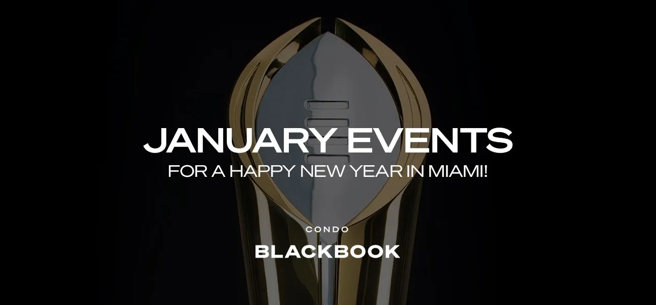 January Events for a Happy New Year 2021 in Miami!
