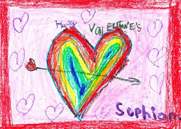 "Love Is Colors" from Our First Petite Artist…
