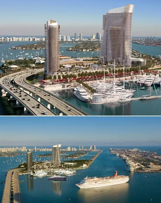 Marina Utilities Deal and Hotel Project on Watson Island