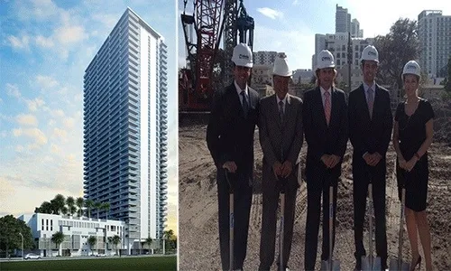 Melo starts construction on Bay House condo