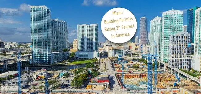 Miami One Of Top Three Cities For Residential Building Permits