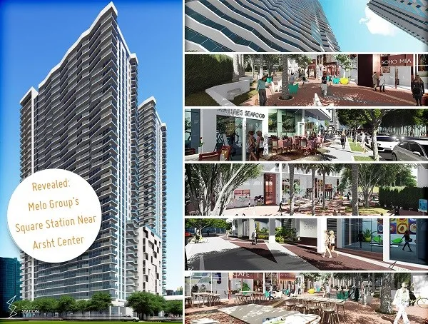 New Massive Apartment Project, Square Station, Coming Near the Arsht Center