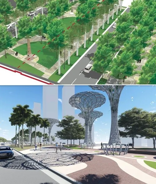 New Plans to Convert Biscayne Boulevard into Scenic Park to the Bay