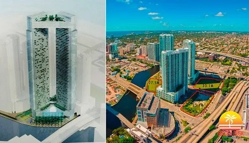 New Twin Tower Planned Near Miami River