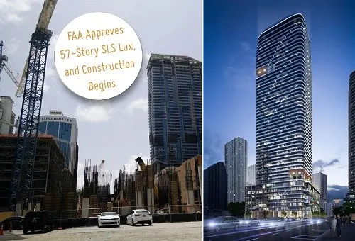 On Their Mark, Get Set, Go For Construction on SLS Lux Tower With FAA Height Approval