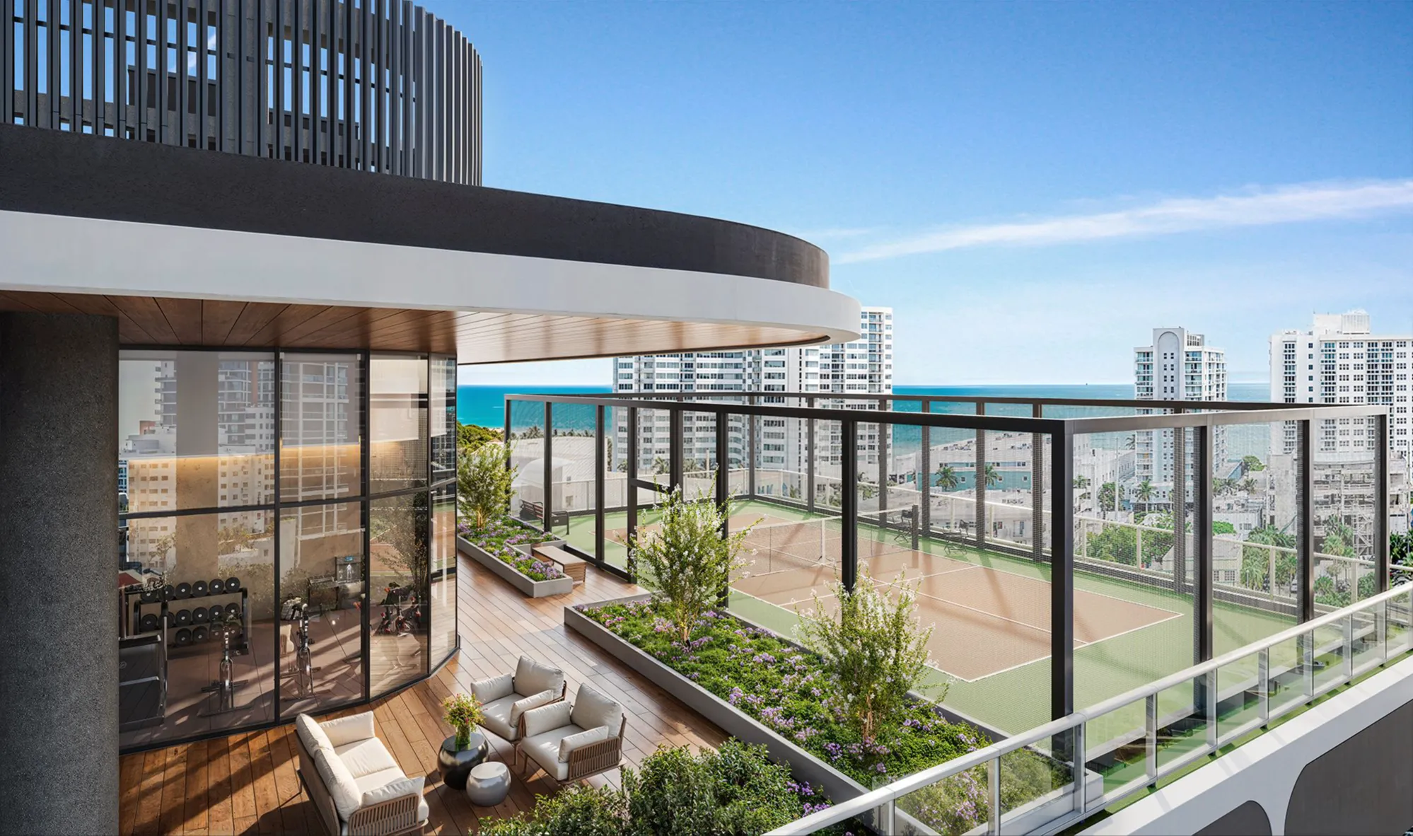 Out of the Kitchen! Best New Miami Condos if You Love Pickleball and Padel Courts