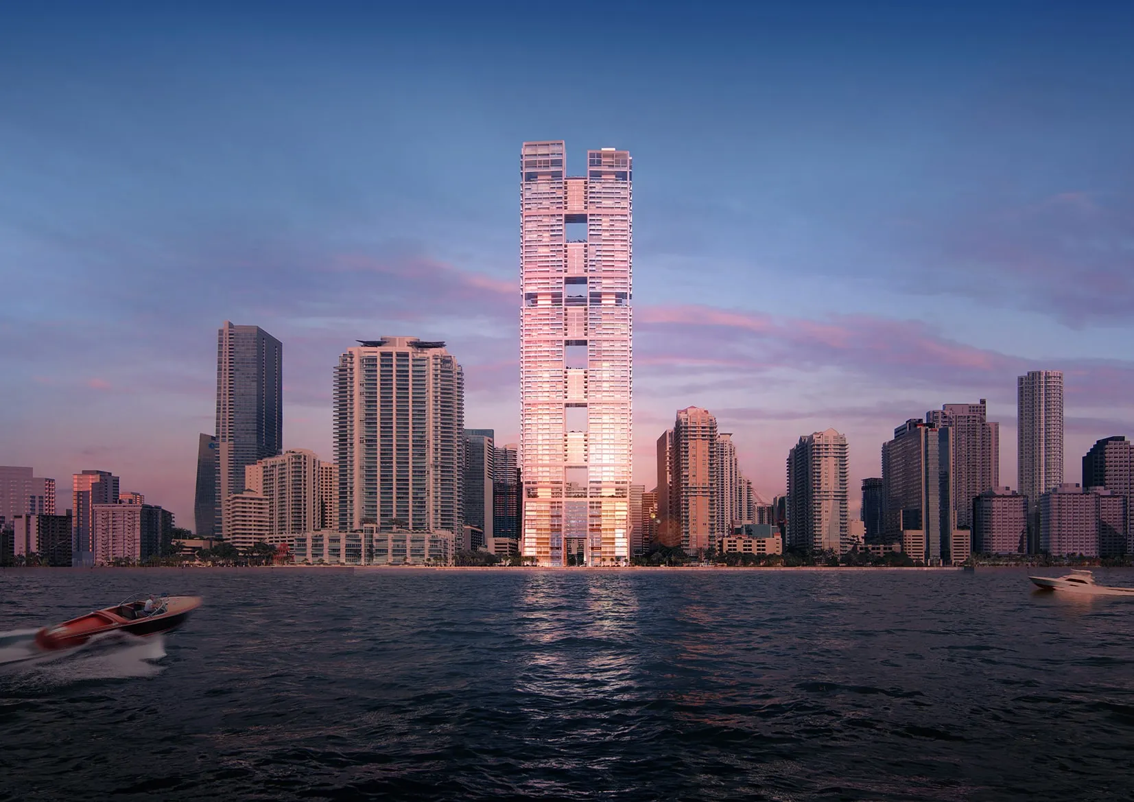 Record $363 Million Sale of Brickell Site planned for The Towers by Foster + Partners