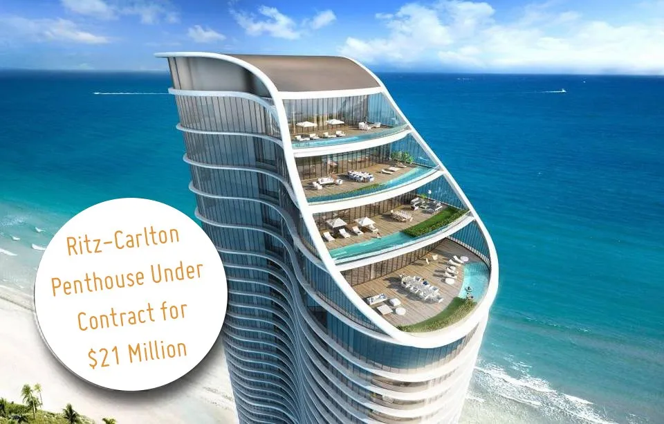 Ritz-Carlton Mega-Penthouse Unit under Contract for $21 Million