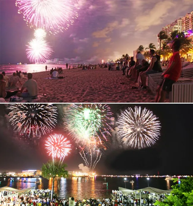 The Top Ten Fourth of July Fireworks Destinations in Miami