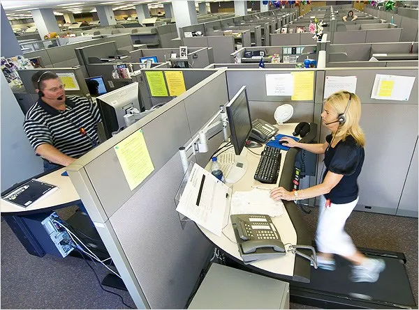 Treadmill Desks; Sort of Ridiculous, or Very Beneficial?