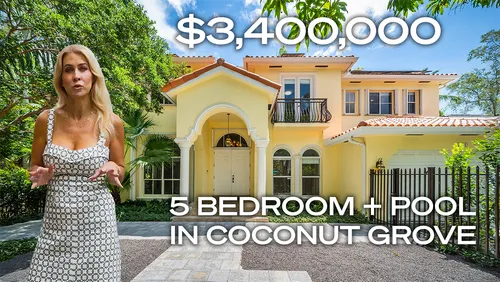 Video Blog - Property Spotlight: Tour this $3.4M, 5-bedroom Cul-de-Sac Home in Coconut Grove