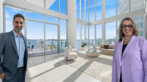 Video: Tour this $5M, 4-Bedroom + Den, Bayfront Duplex in Edgewater’s Missoni Baia