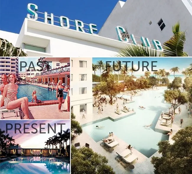 We Love Historic Architecture But Miami Beach Shore Club Hotel's New Pool Deck Is Hot Too