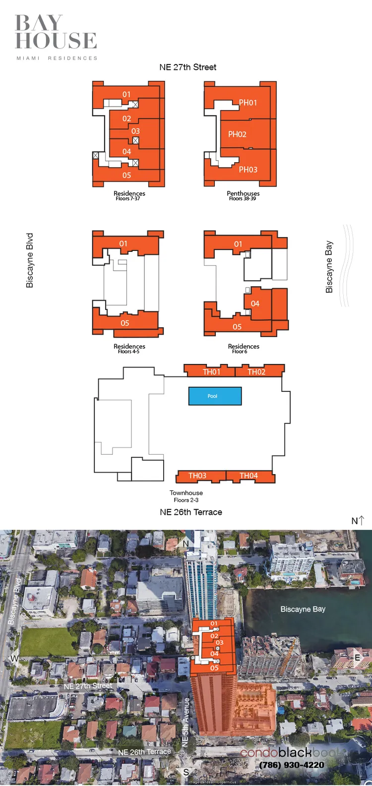 Bay House floorplans