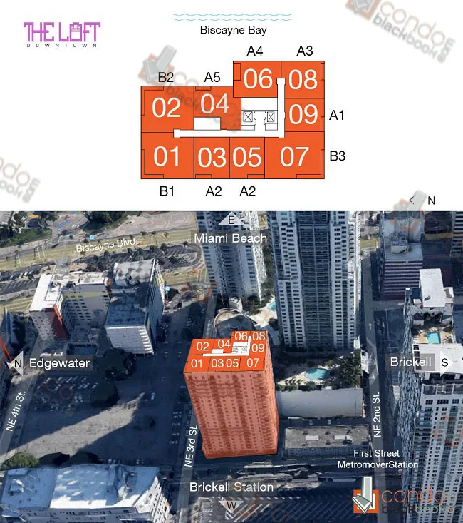 Loft Downtown I floorplans