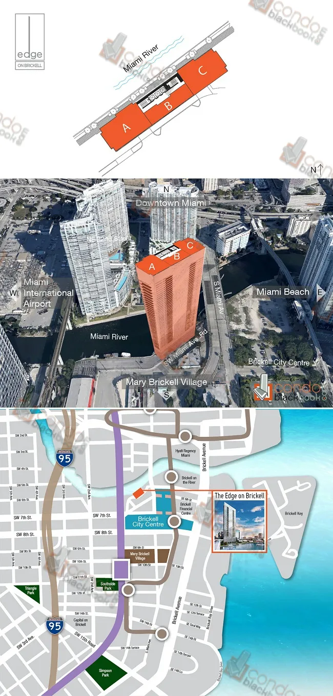 The Edge on Brickell floorplans