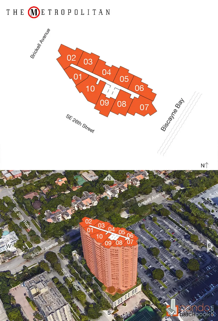 Metropolitan at Brickell floorplans