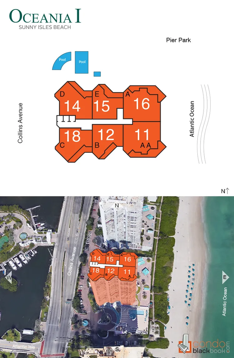 Oceania I floorplans