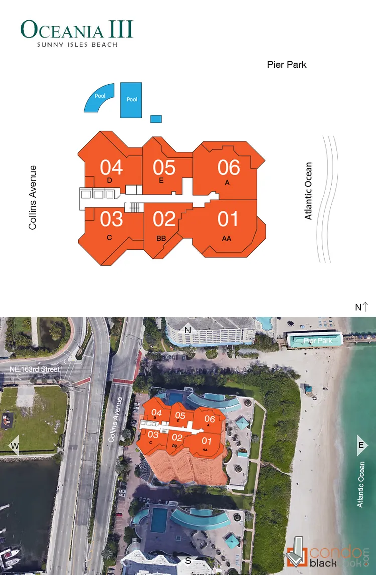 Oceania III floorplans