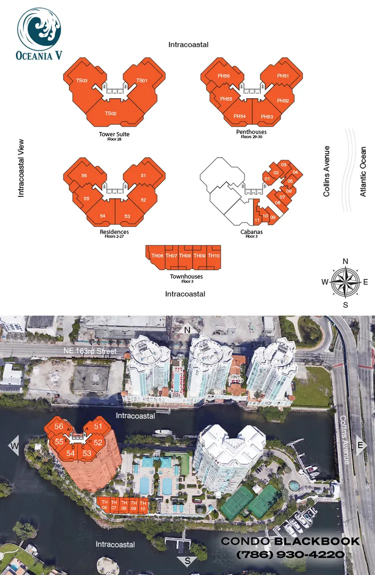 Oceania V floorplans
