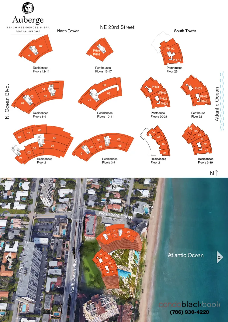 Auberge Beach Residences & Spa floorplans