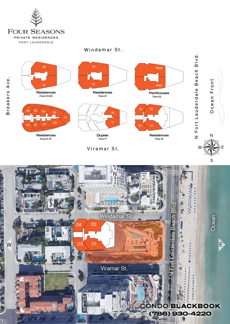 Four Seasons Private Residences floorplans