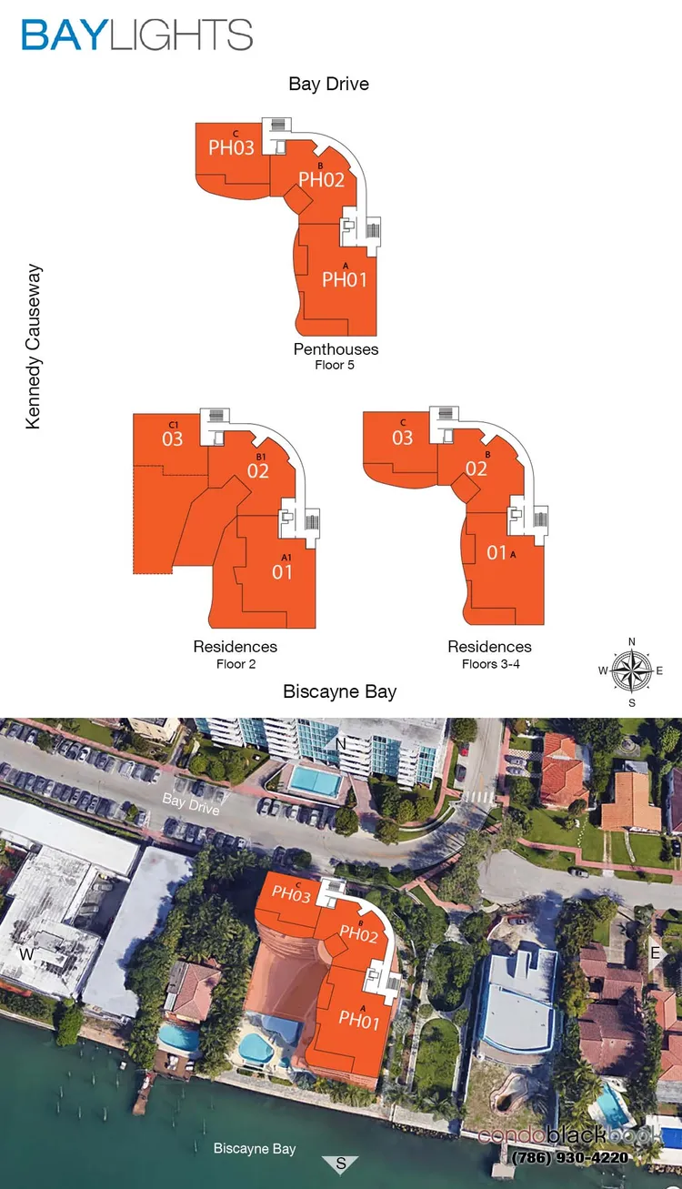 Baylights floorplans
