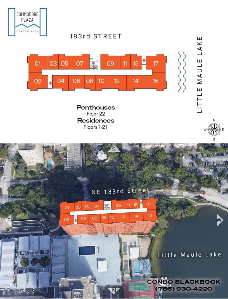 Commodore Plaza - Century floorplans