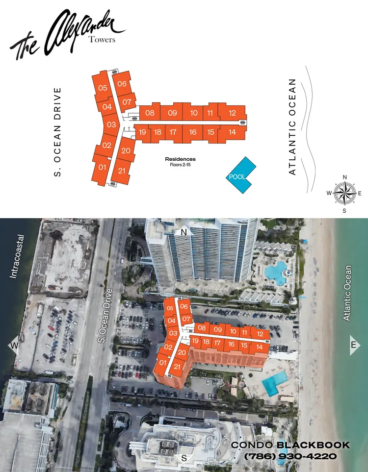 Alexander Towers floorplans