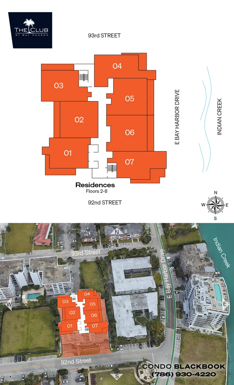 The Club at Bay Harbor floorplans