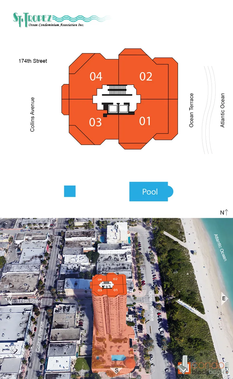 St. Tropez floorplans