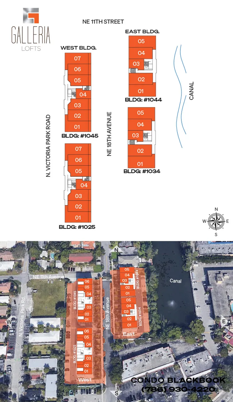 Galleria Lofts floorplans