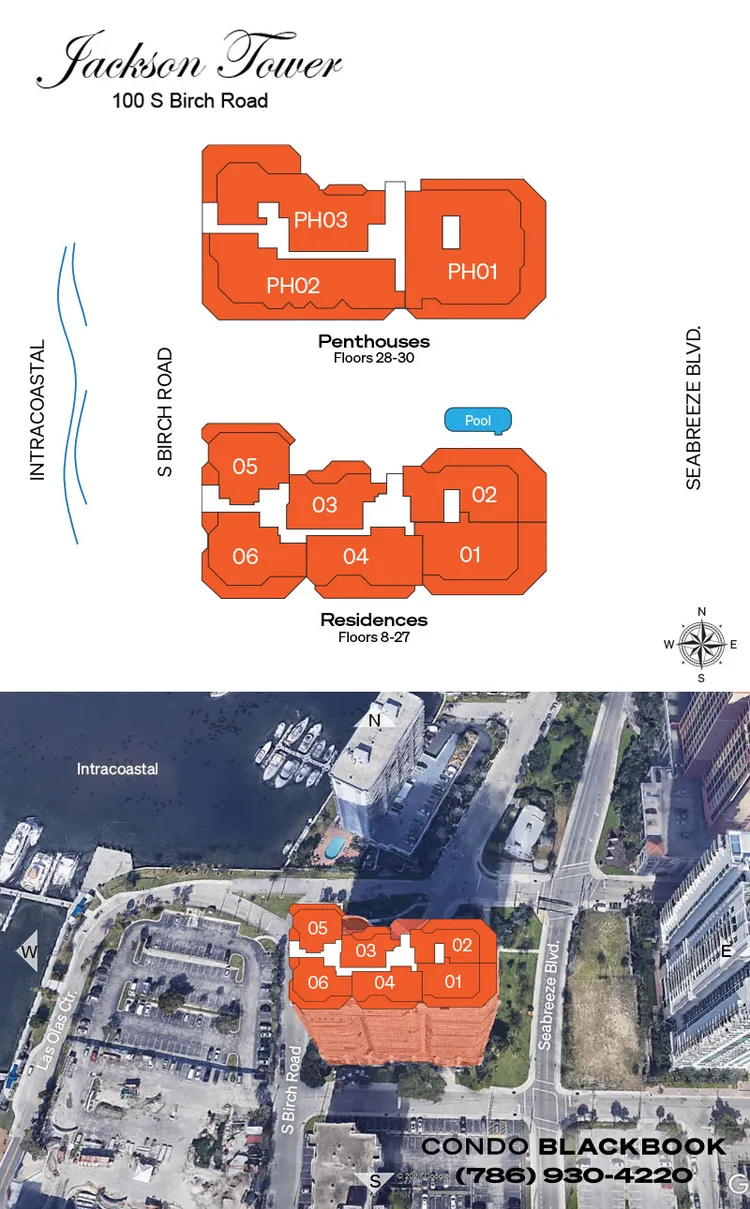 Jackson Tower floorplans
