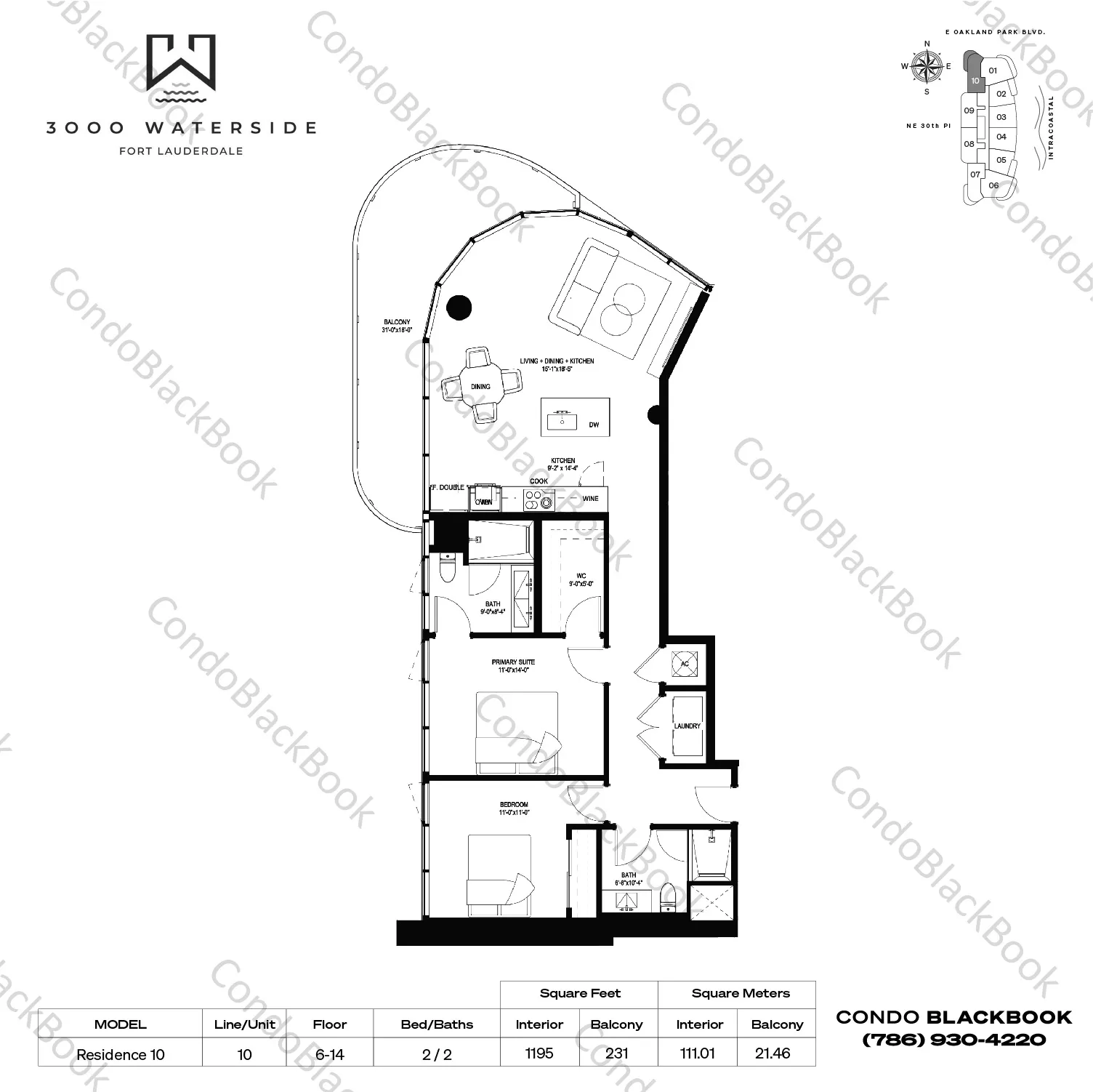 3000 Waterside Unit #1210 in Fort Lauderdale - Fort Lauderdale ...