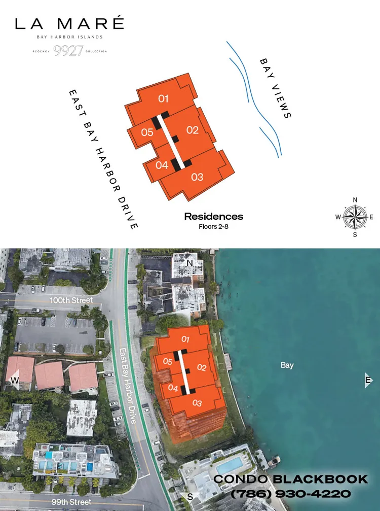 La Mare Regency Collection floorplans
