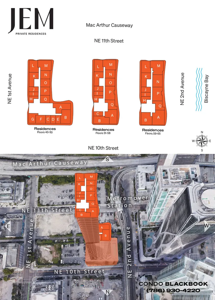 JEM Private Residences floorplans