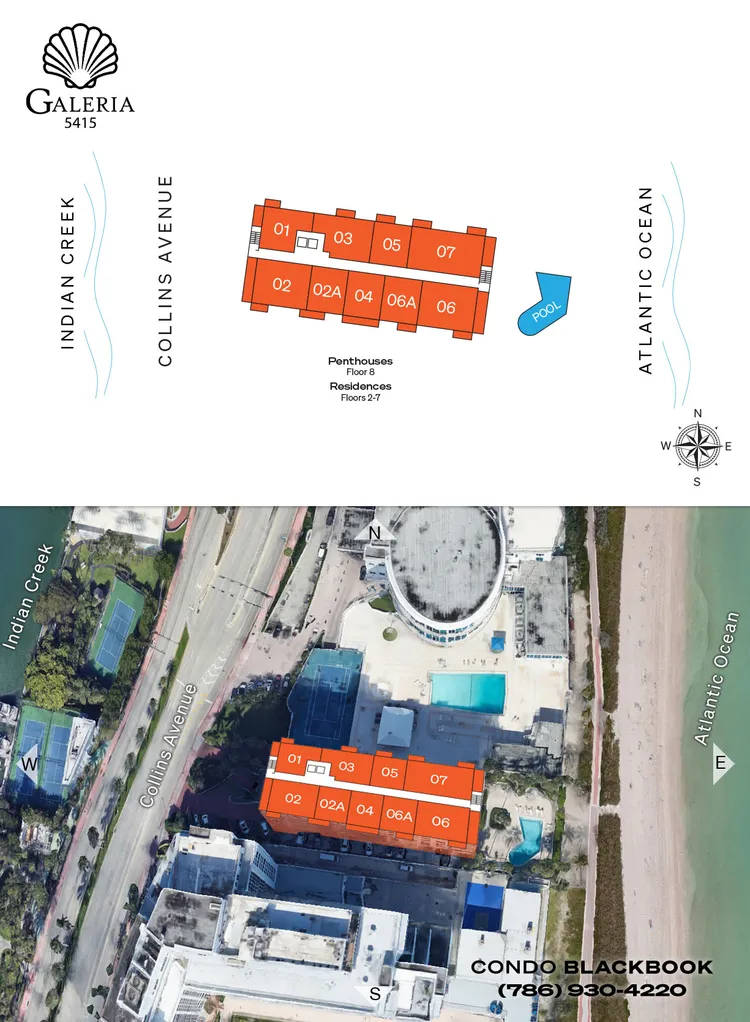 Galeria Condominiums floorplans