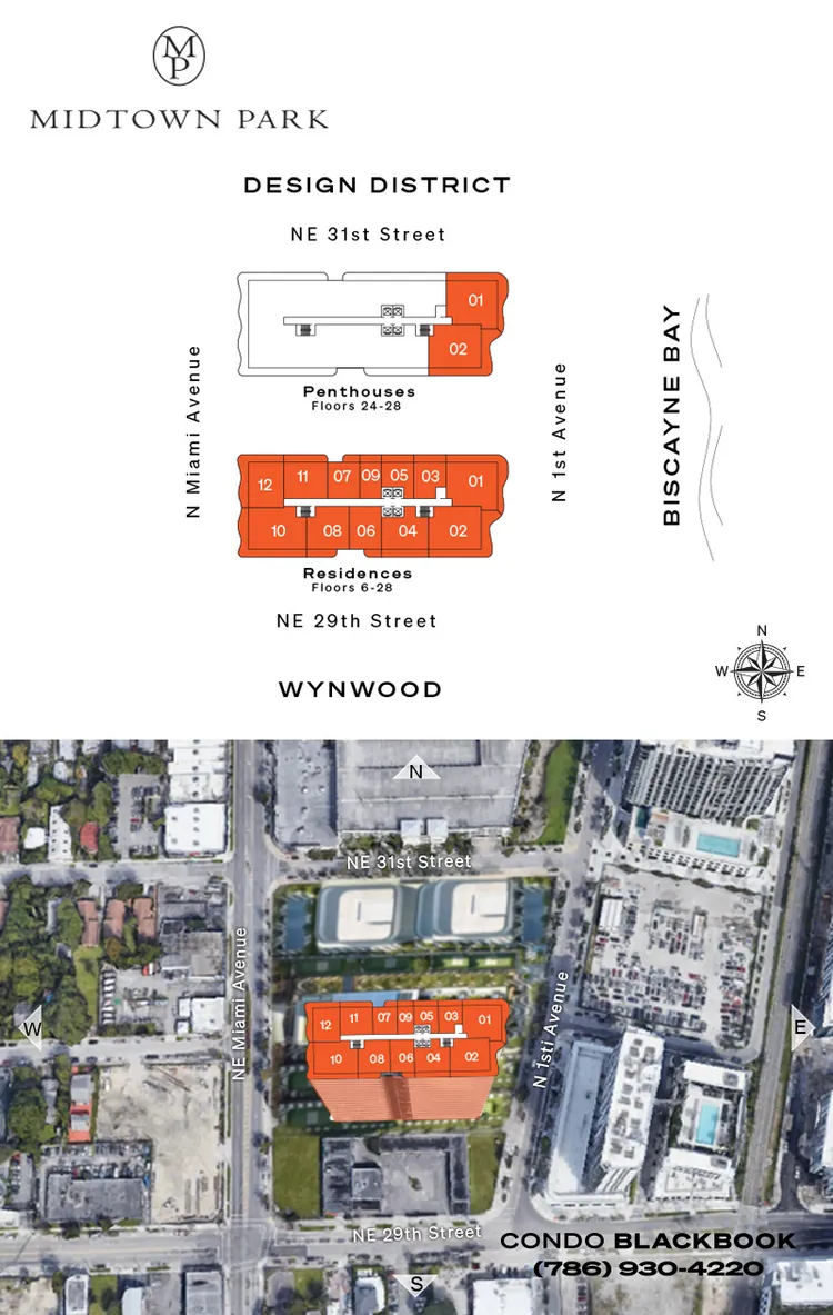 Midtown Park by PROPER floorplans