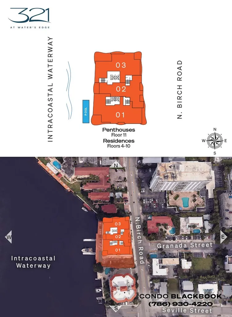321 at Water’s Edge floorplans