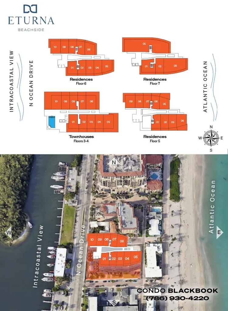 Eturna Beachside Residences floorplans