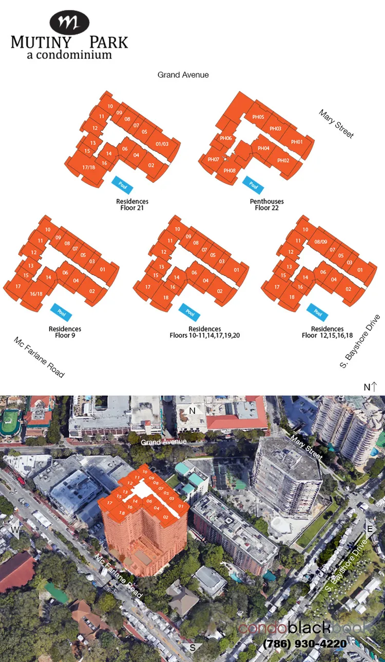 Mutiny Park floorplans
