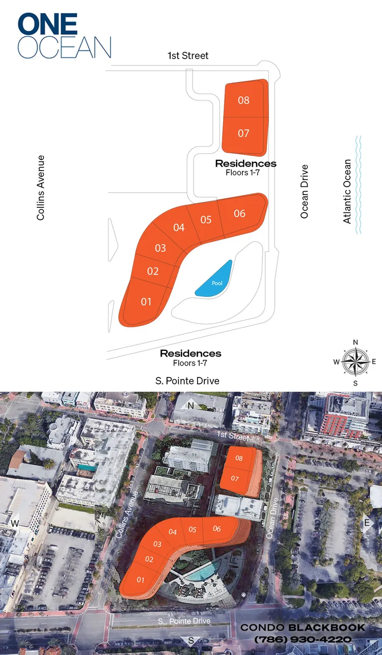 One Ocean floorplans
