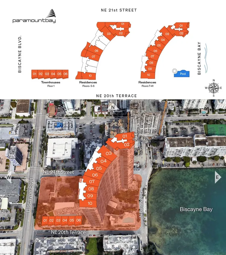 Paramount Bay floorplans